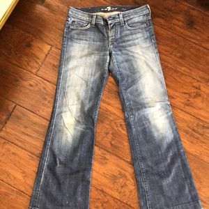 7 For All Mankind Dojo Lexie Petite Jeans sz 29
